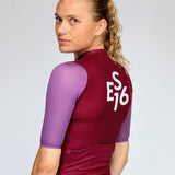 ES16 Cykeltröja lightweight Supreme - Mörklila