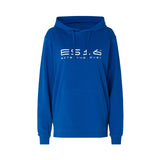 ES16 Fashion Hoodie. Blå. 100% ekologisk bomull