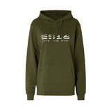 ES16 Fashion Hoodie. Army. 100% ekologisk bomull