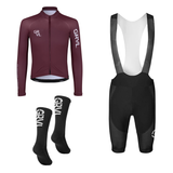 ES16 Cykelstrumpor Fast Black GRVL