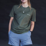 ES16 Basic T-shirt - Armégrön.