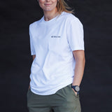Basic T-shirt - Vit.