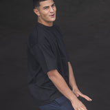 ES16 Oversized T-shirt Svart