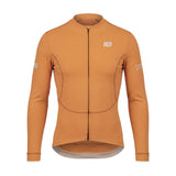 ES16 Termisk fleece-cykeltröja. Brunt socker