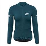 ES16 Thermal Fleece cykeltröja. Classic Blue