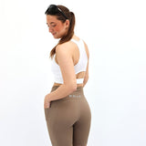 ES16 Classic Tights Kastanj med fickor på sidan