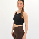 ES16 Performance Tights Mörkbrun med fickor på sidan