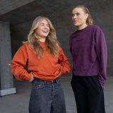 ES16 Casual-sweatshirt Plommon
