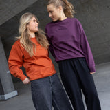 ES16 Casual-sweatshirt Plommon