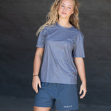 ES16 Performance Shorts. Petroleum