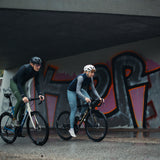 Vinter cykelbyxor Supreme unisex - med pad. Svart