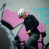 ES16 långärmad cykelfleece Supreme. Mörkblå