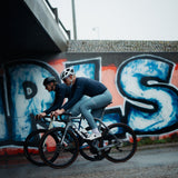 Vinter cykelbyxor Supreme unisex - med pad. Svart