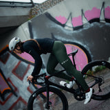 ES16 långärmad cykelfleece Supreme. Svart