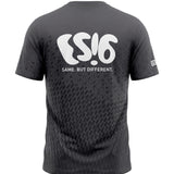 ES16 Along Cat. Löpar-T-shirt. Grafitgrå.