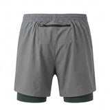 ES16 Performance-Shorts med innershorts. Black