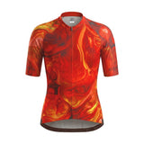 ES16 Razor cykeltröja - Marble Orange