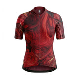 Razor cykeltröja - Marble Rosso
