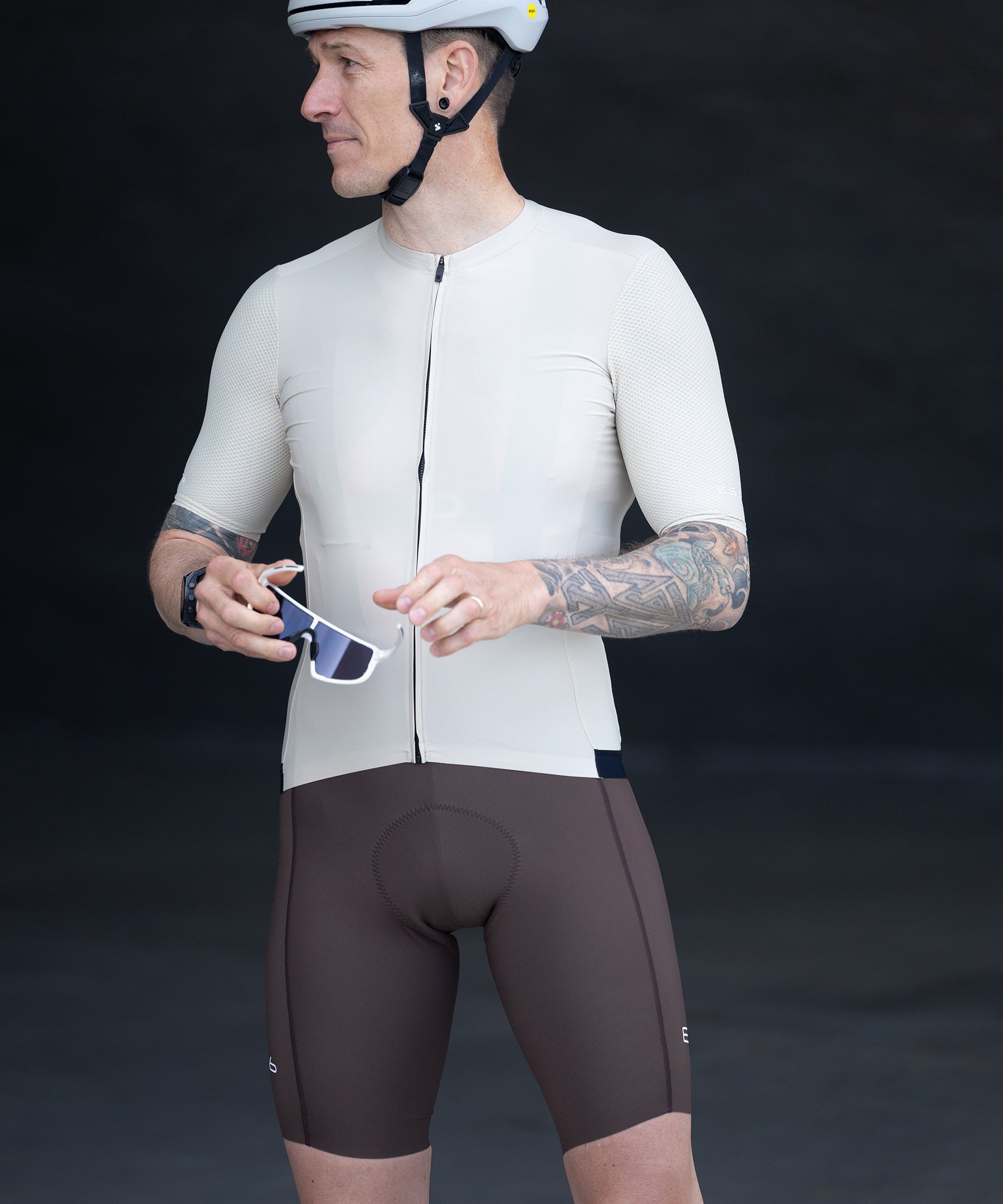Cykelbyxor Supreme PRO. Brun björn