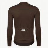 ES16 Thermal Fleece Cykeltröja. Skivad choklad