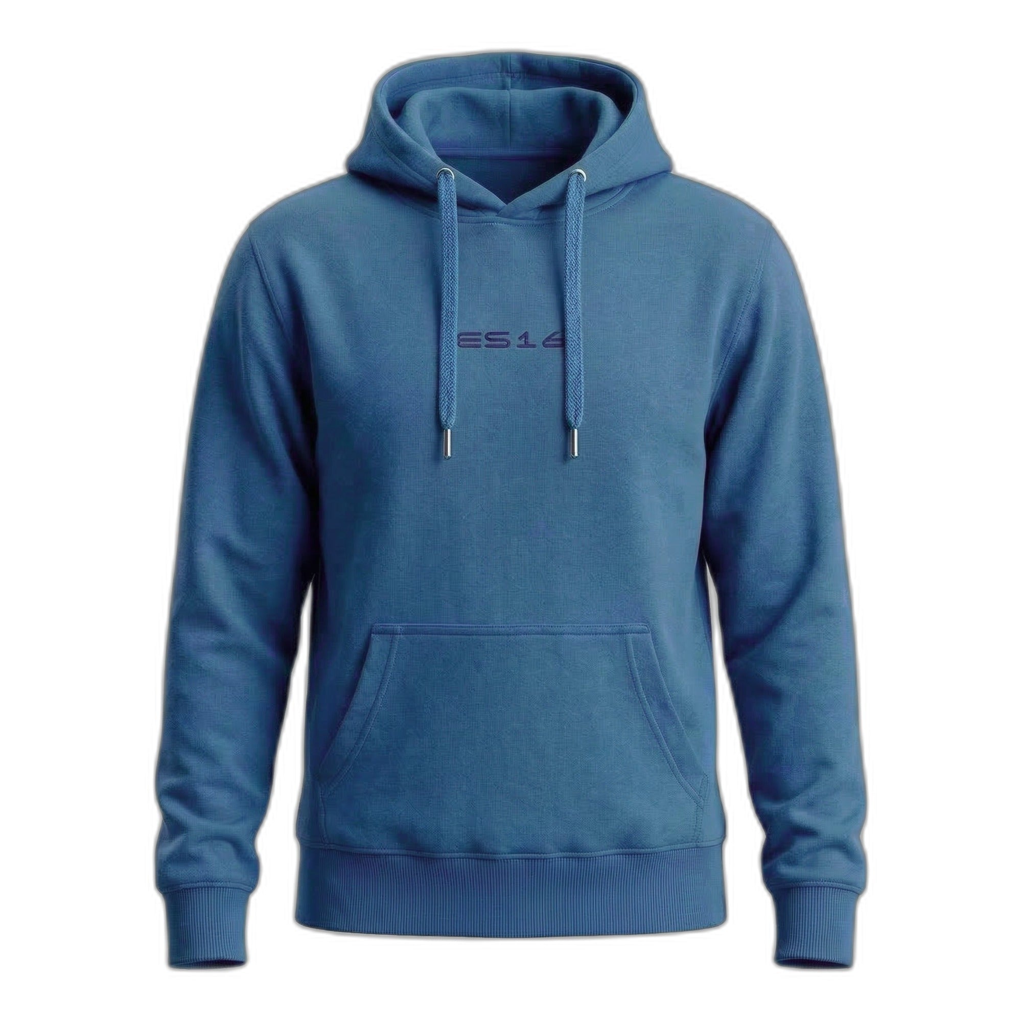 ES16 avslappnad hoodie, petroleum