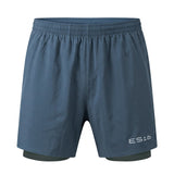 ES16 Performance-Shorts med innershorts. Black