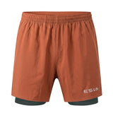 ES16 Performance-Shorts med innershorts. Black