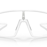 Oakley Sutro klara till svarta iridium fotokromatiska linser, matt vit ram