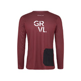 ES16 Lifestyle GRVL LS tröja. Bordeaux