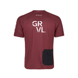 ES16 Lifestyle GRVL SS tröja. Bordeaux